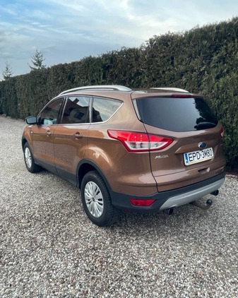 Ford Kuga cena 52000 przebieg: 106000, rok produkcji 2014 z Poddębice małe 56